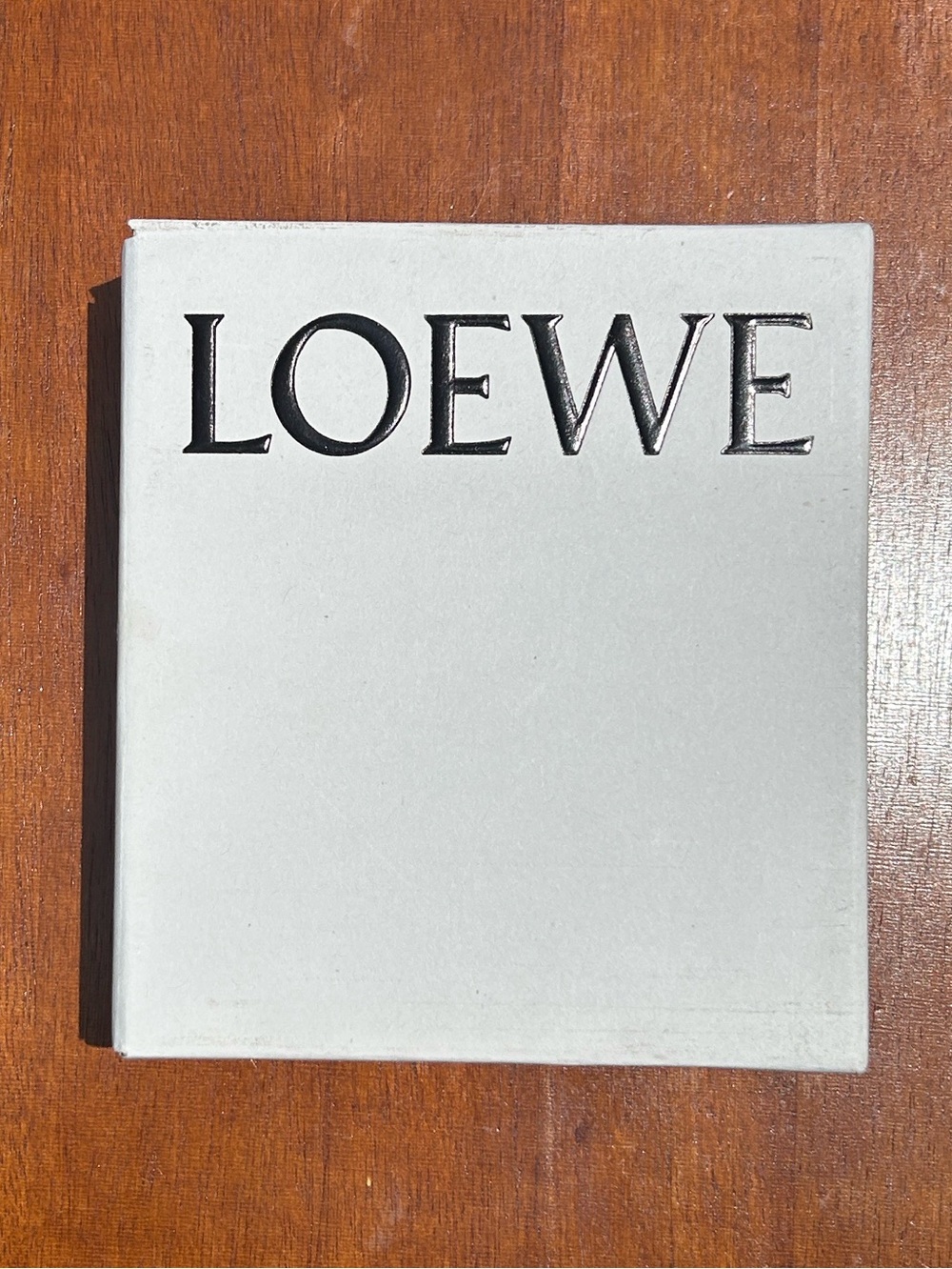 Loewe gift box ~5”x5.5”x1.4”